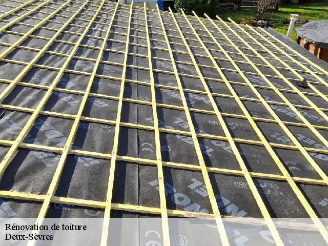 Rénovation de toiture Deux-Sèvres