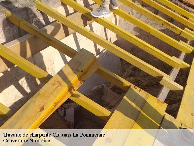 Travaux de charpente  clussais-la-pommeraie-79190 Couverture Niortaise