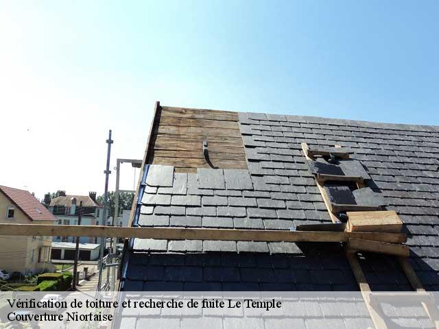 Vérification de toiture et recherche de fuite 79700