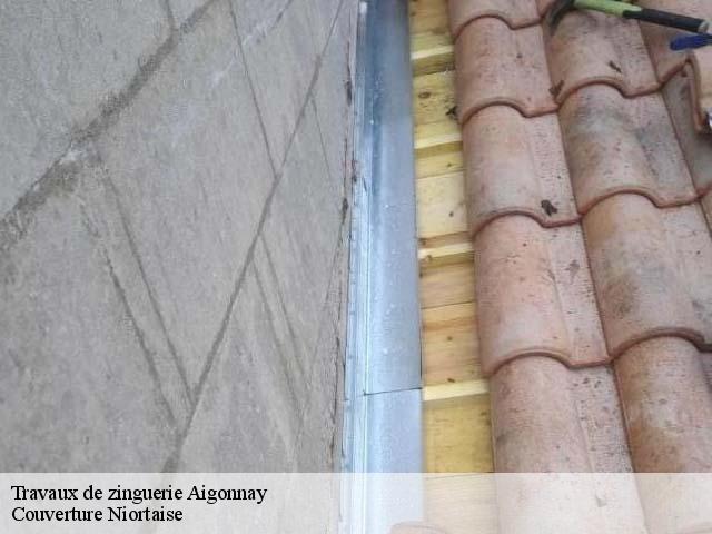 Travaux de zinguerie aigonnay-79370 Couverture Niortaise