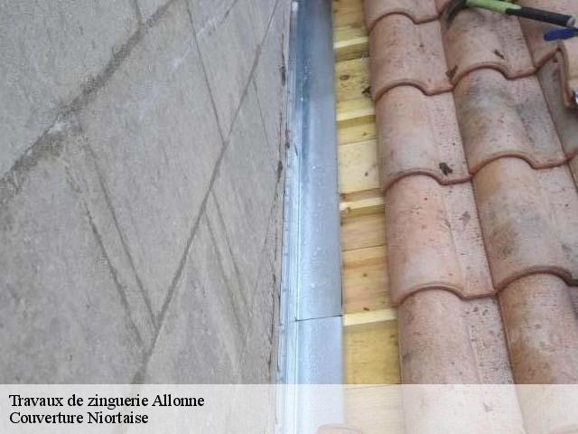 Travaux de zinguerie  allonne-79130 Couverture Niortaise