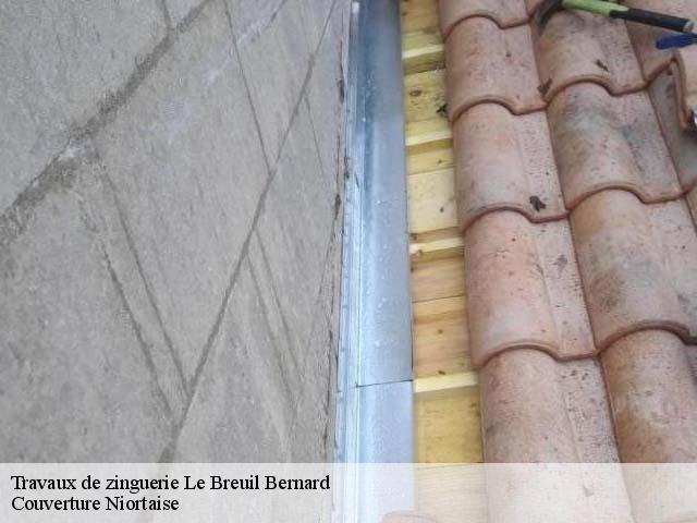 Travaux de zinguerie  le-breuil-bernard-79320 Couverture Niortaise