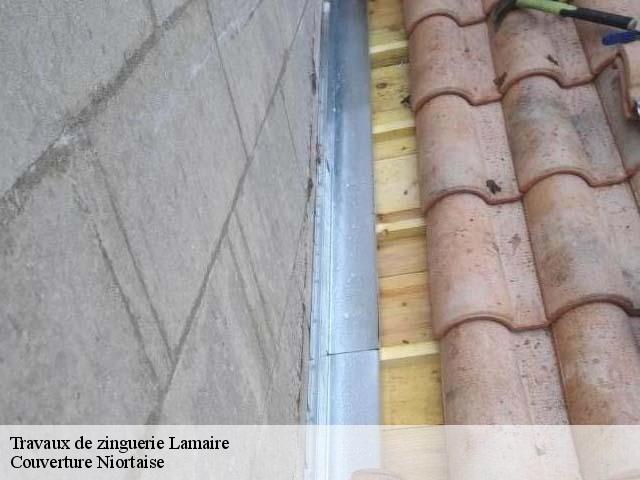 Travaux de zinguerie  lamaire-79600 Couverture Niortaise