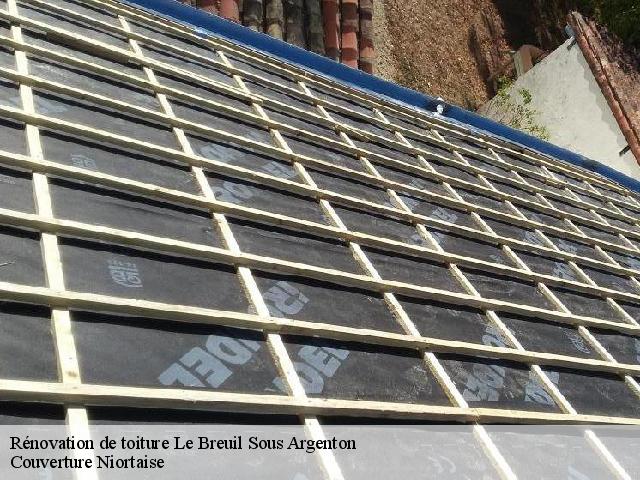 Rénovation de toiture  le-breuil-sous-argenton-79150 Couverture Niortaise
