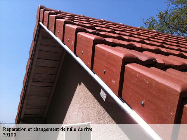Réparation et changement de tuile de rive 79100