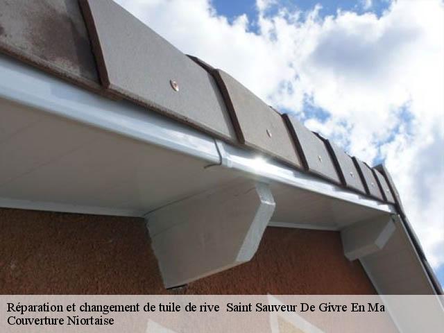 Réparation et changement de tuile de rive